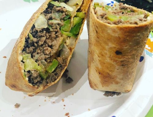 Air Fried Venison Chimichangas